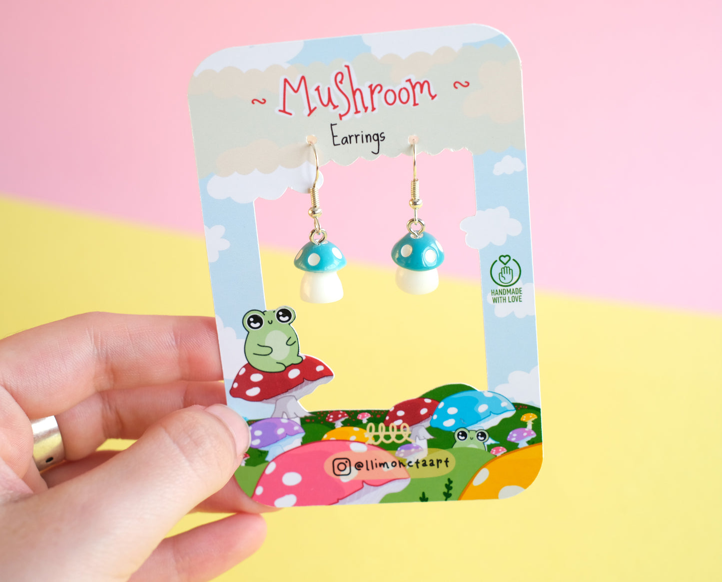 Mushroom Earrings