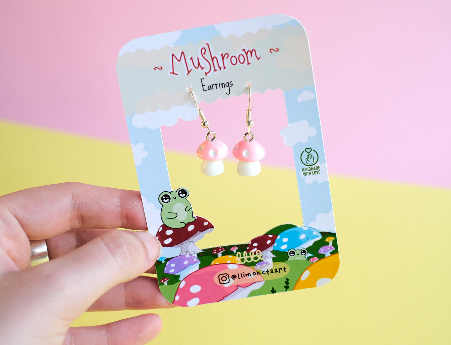 Mushroom Earrings