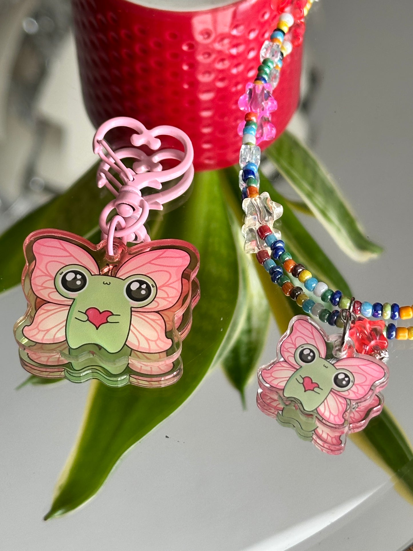 Fairy Frog Keychain