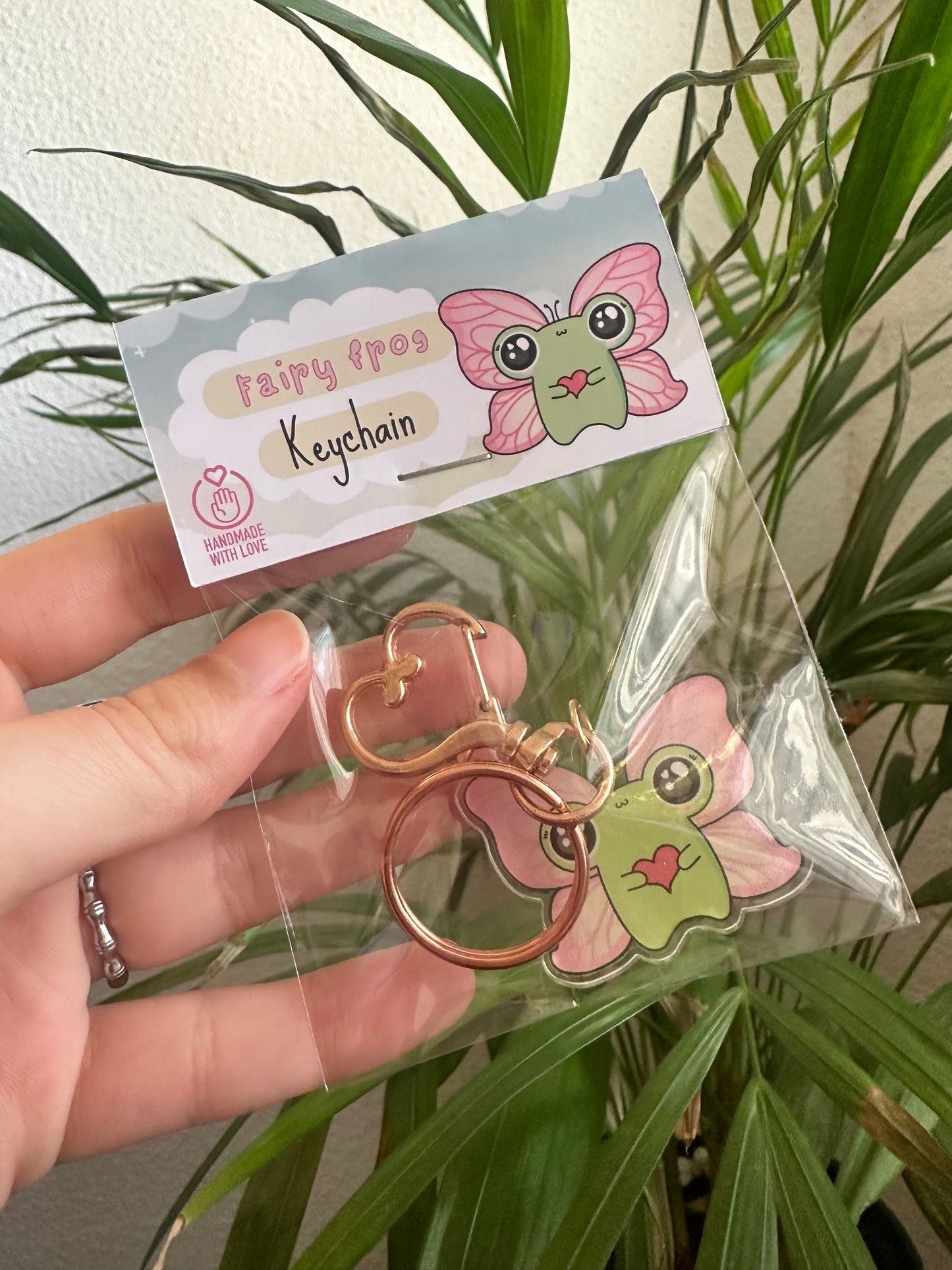 Fairy Frog Keychain