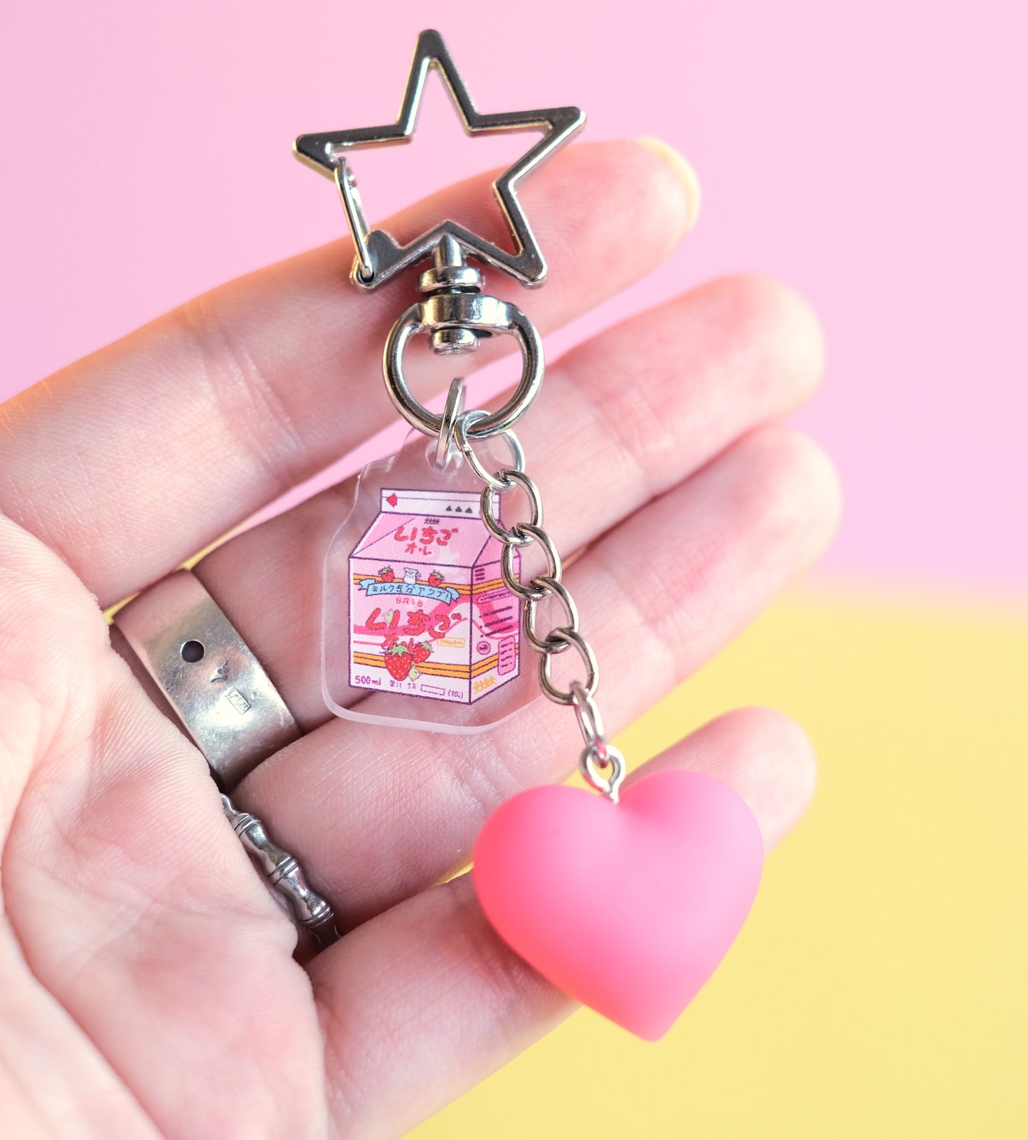 Strawberry Keychain