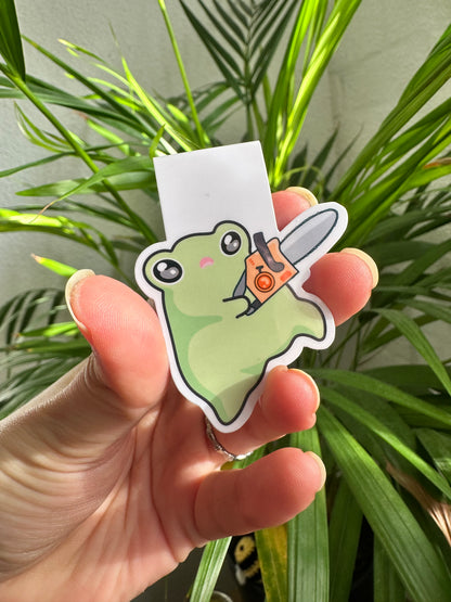 Wütender Frosch Magnetlesezeichen