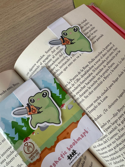 Wütender Frosch Magnetlesezeichen