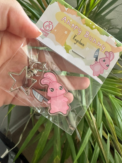 Porte-clés lapin avec couteau