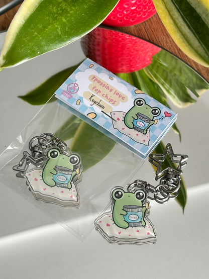 Porte-clés Frog Chipz