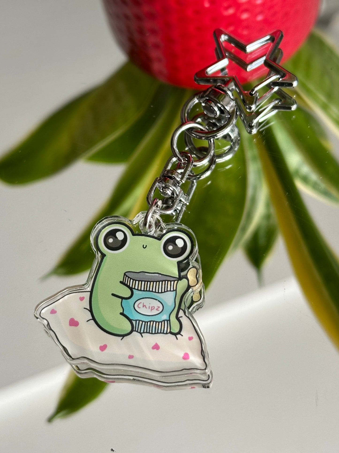 Porte-clés Frog Chipz
