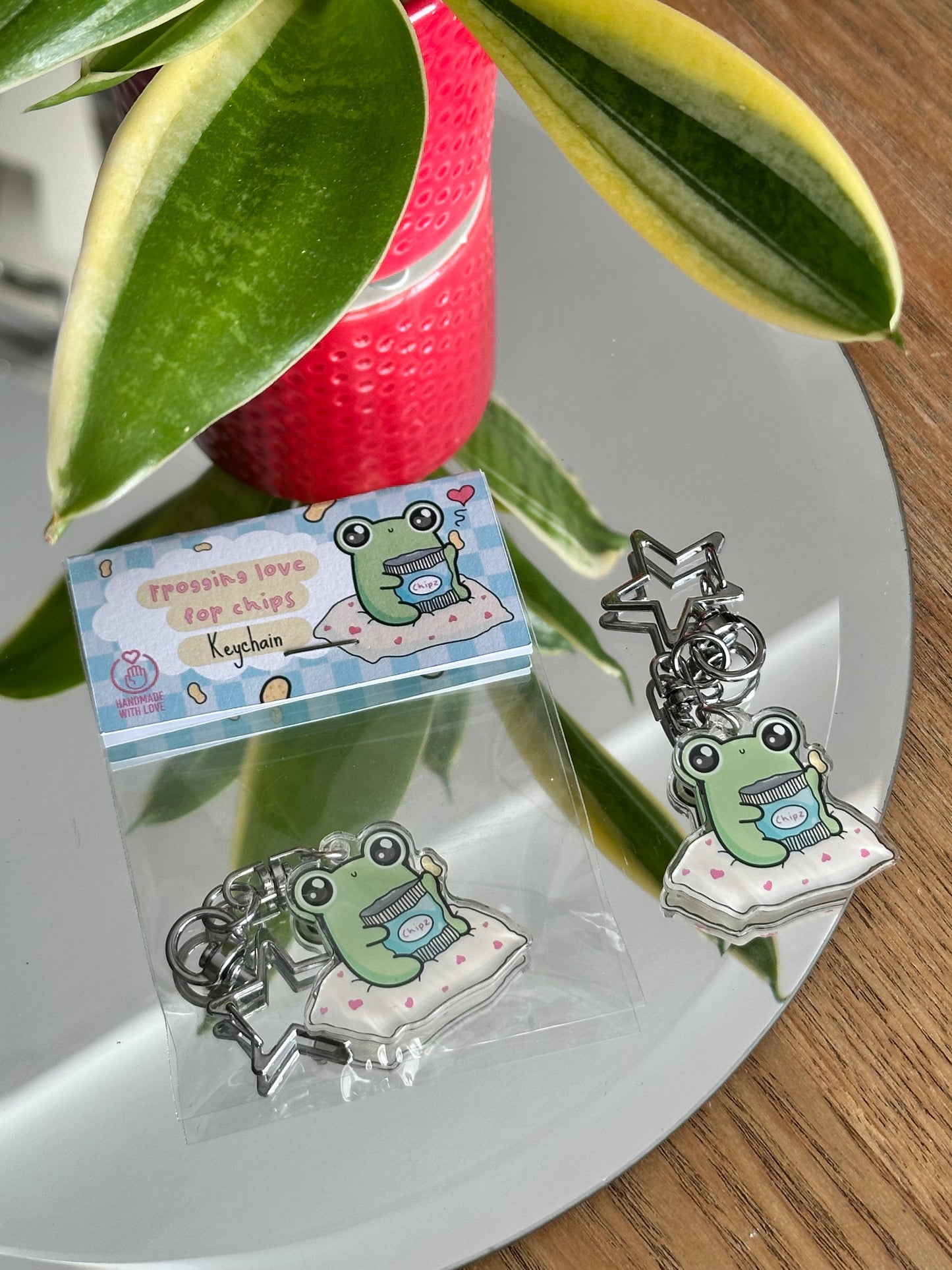 Porte-clés Frog Chipz