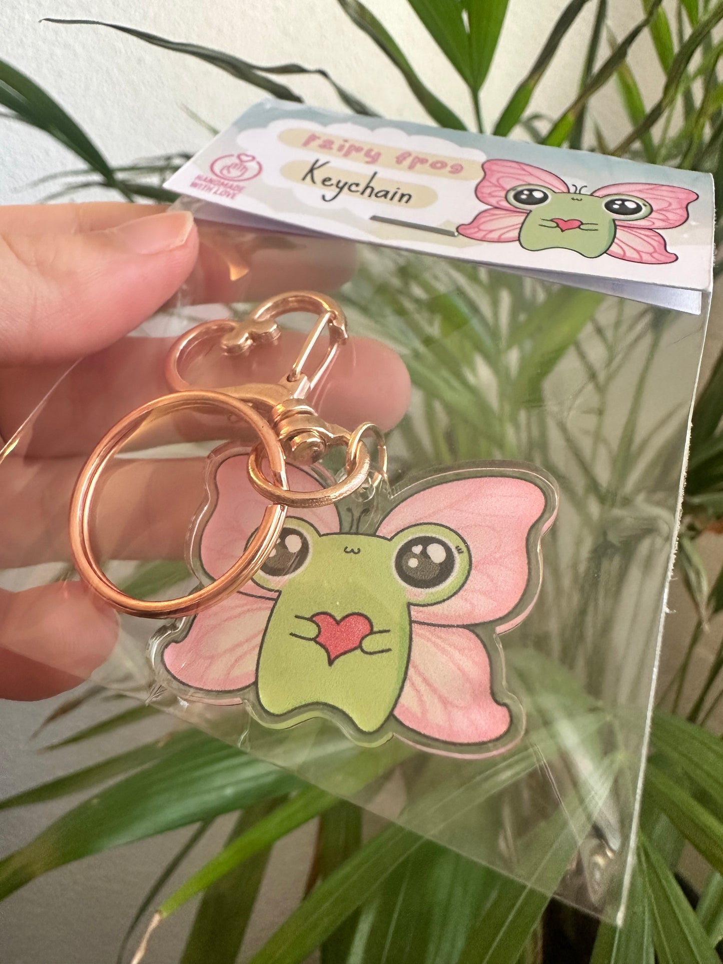 Fairy Frog Keychain