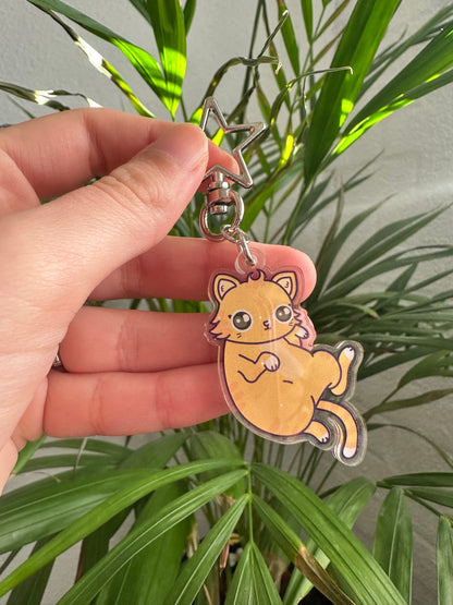 Porte-clés Chat réversible