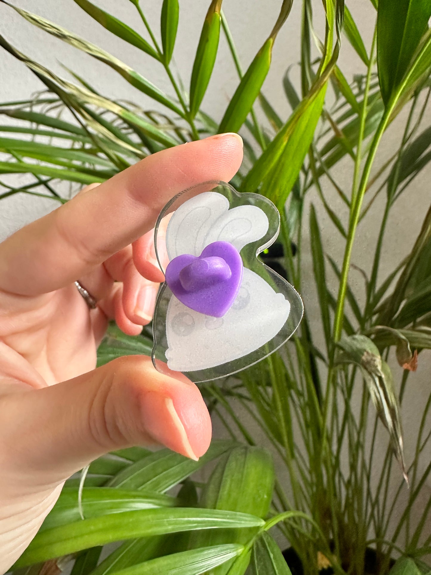 Glücklicher Hasen-Pin