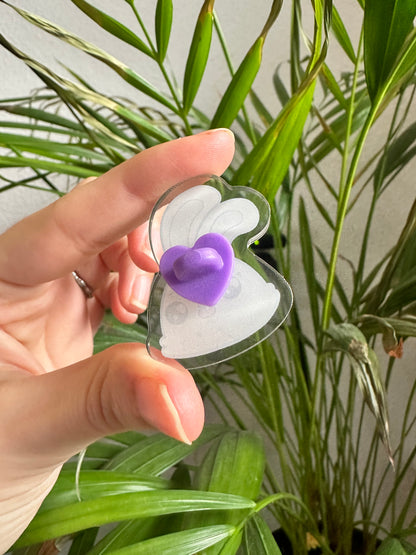 Glücklicher Hasen-Pin