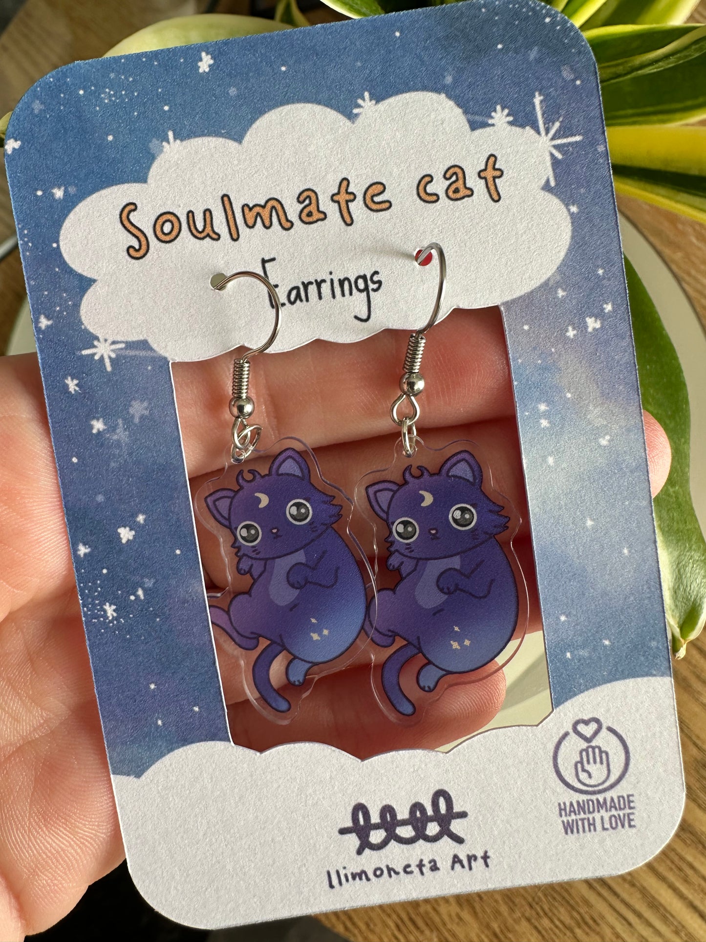 Reversible Cat Earrings LIMITED EDITION